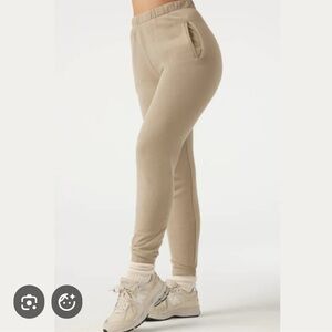 Joah Brown Tan Track Pants